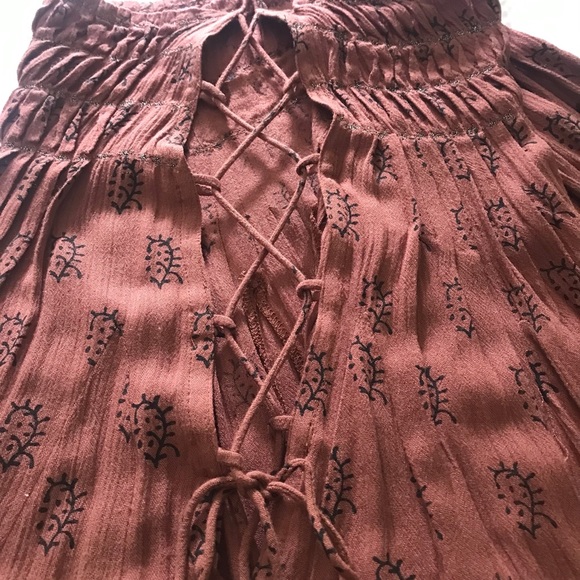 FP ONE Imperial Palm Pintuck Mini in RUST - Picture 11 of 11